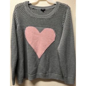 Torrid heart sweater!